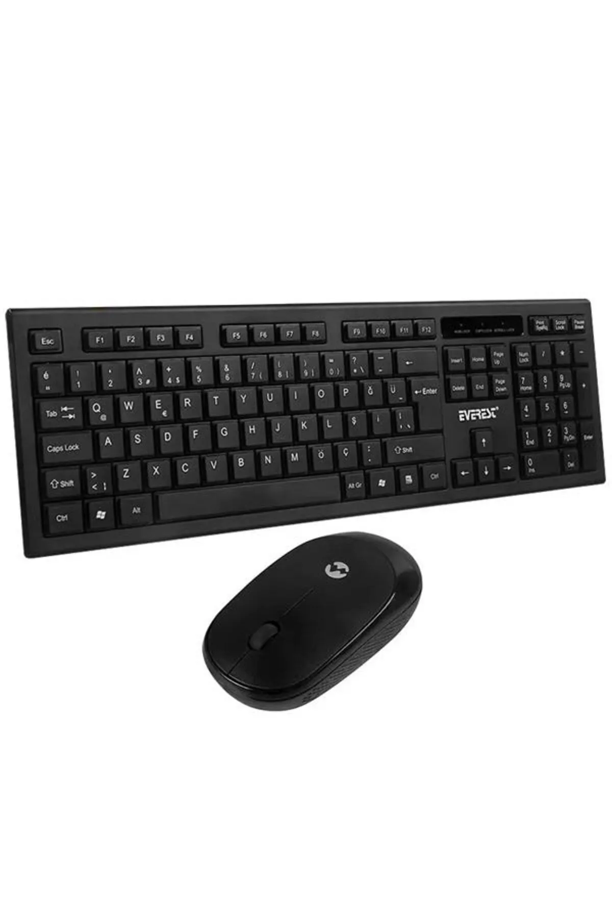 feifei Km-6121 Siyah Kablosuz Slım Q Klavye Mouse Set