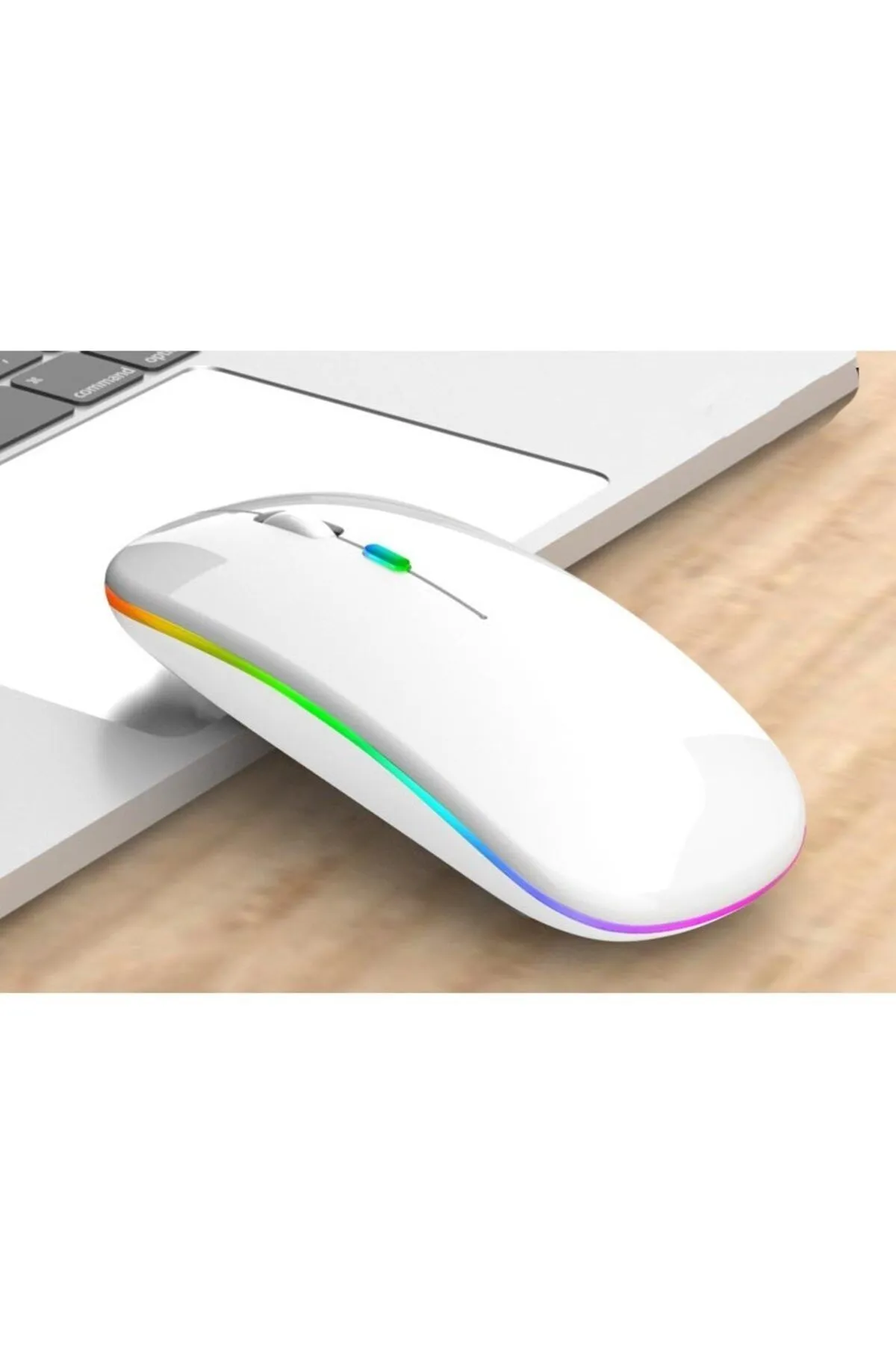 starnewstore Kmx Kablosuz Wireless Mouse Sessiz Tık RGB Aydınlatmalı Şarj Edilebilir Starjyx 803371