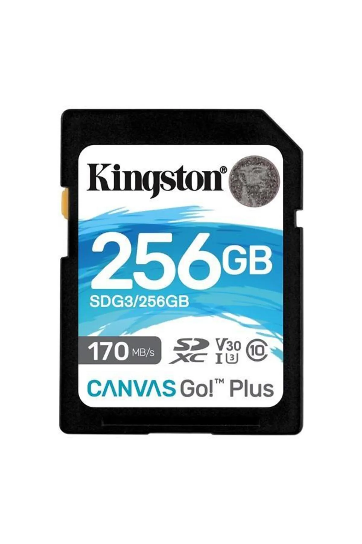 Kingston Kıngston Sd 256gb Canvas Go Sdg3/256gb Class10 Hafıza Kartı