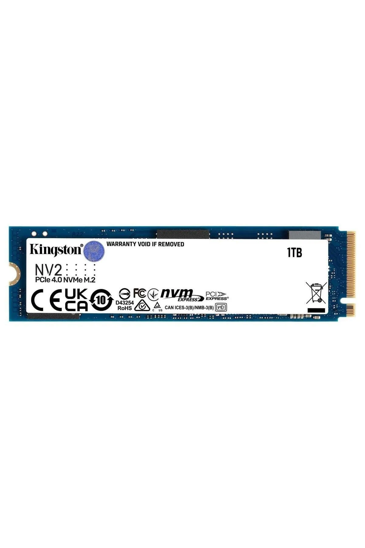 Kingston Kıngston Snv2s/1000g Nv2 M.2 1tb (3500/2100mb/s) Pcıe + Nvme Ssd Disk (22x80mm)