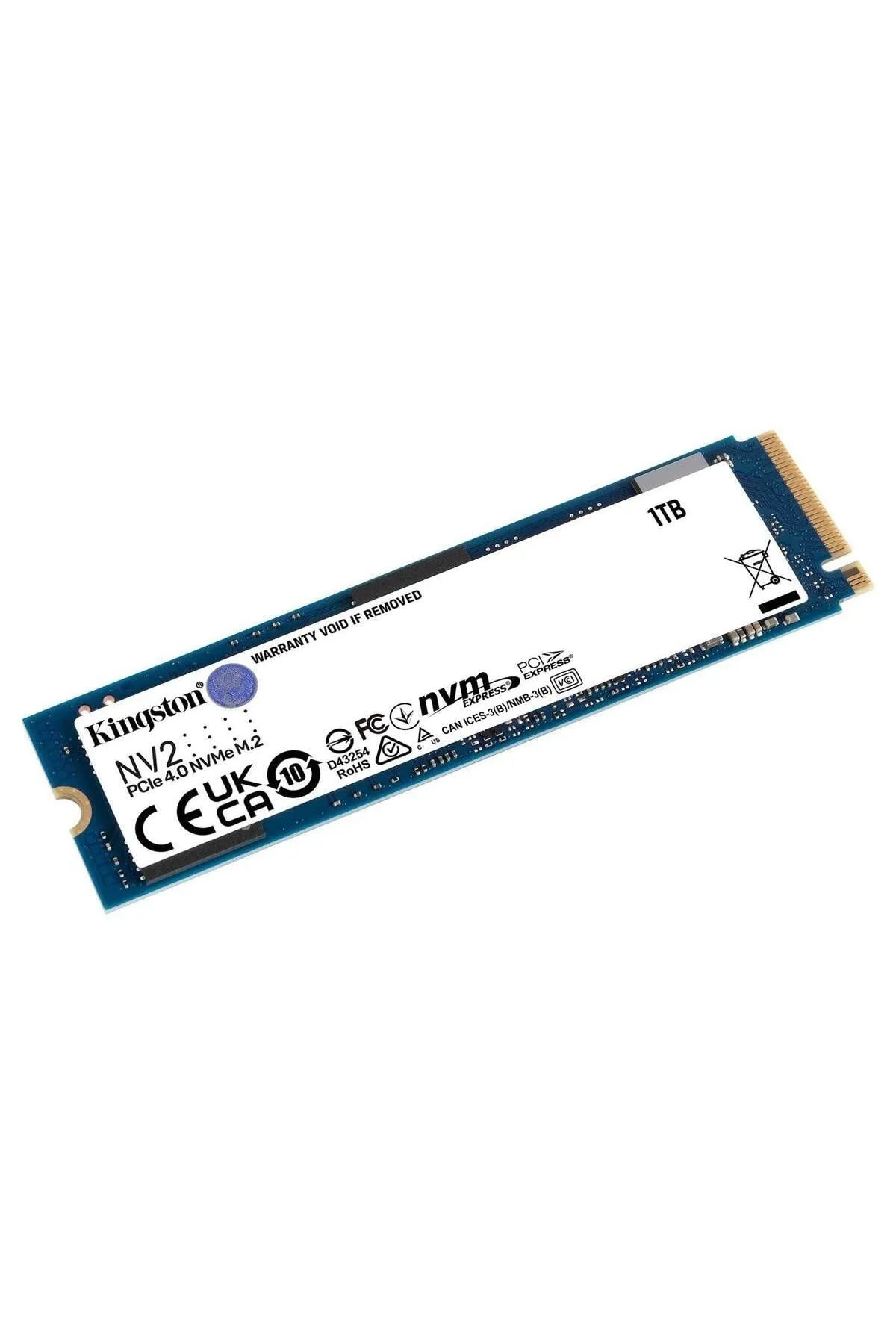 Kingston Kıngston Snv2s/1000g Nv2 M.2 1tb (3500/2100mb/s) Pcıe + Nvme Ssd Disk (22x80mm)