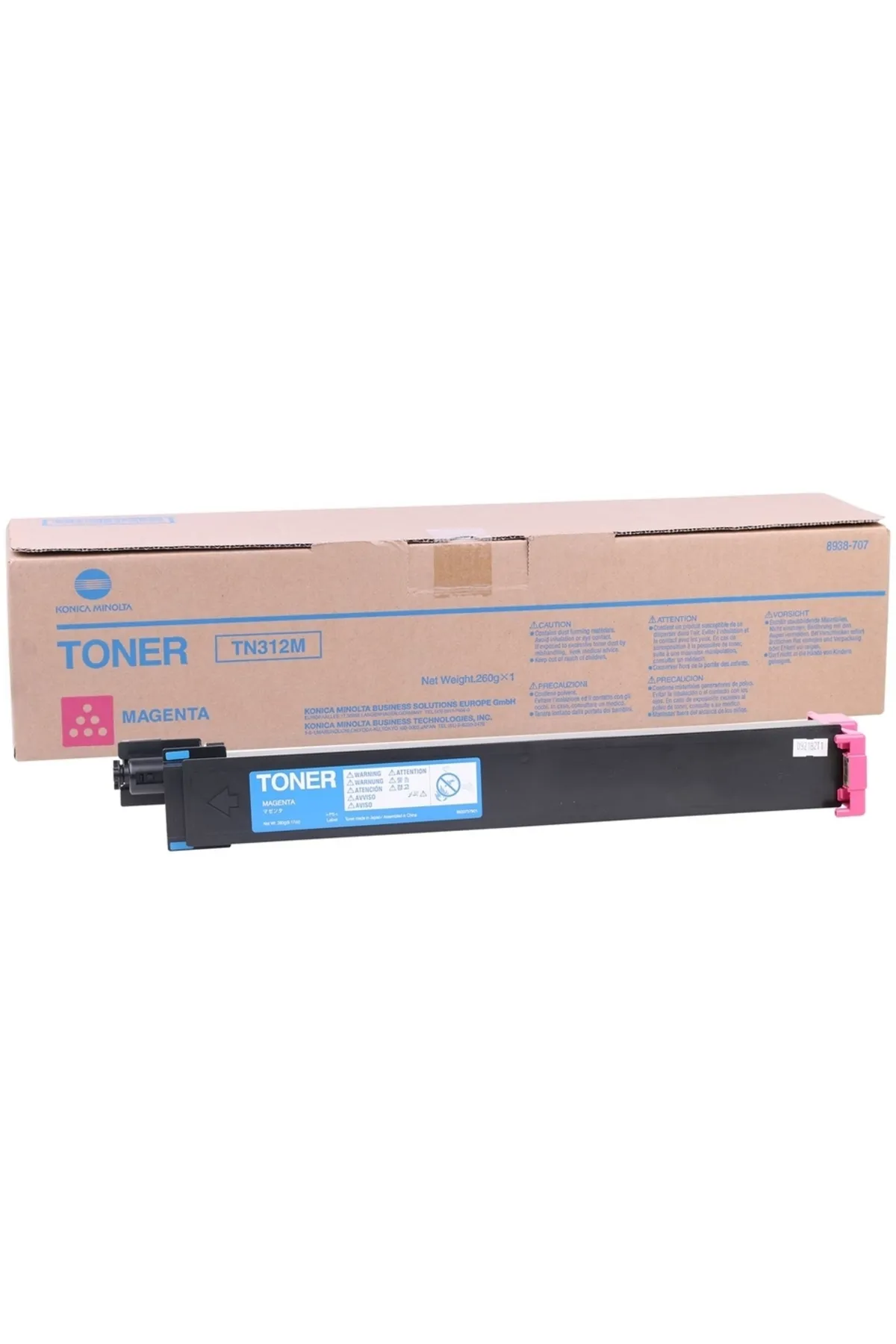 Brother Konica Minolta TN-312 Kırmızı  Fotokopi Toner