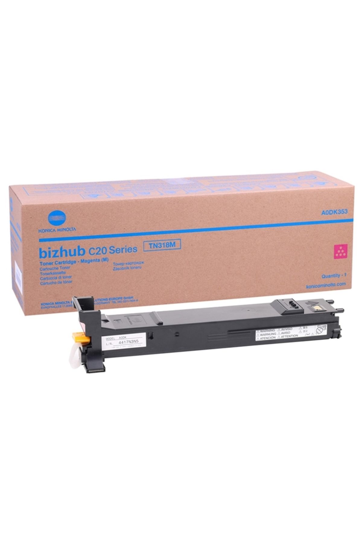 Brother Konica Minolta TN-318 Kırmızı  Fotokopi Toner