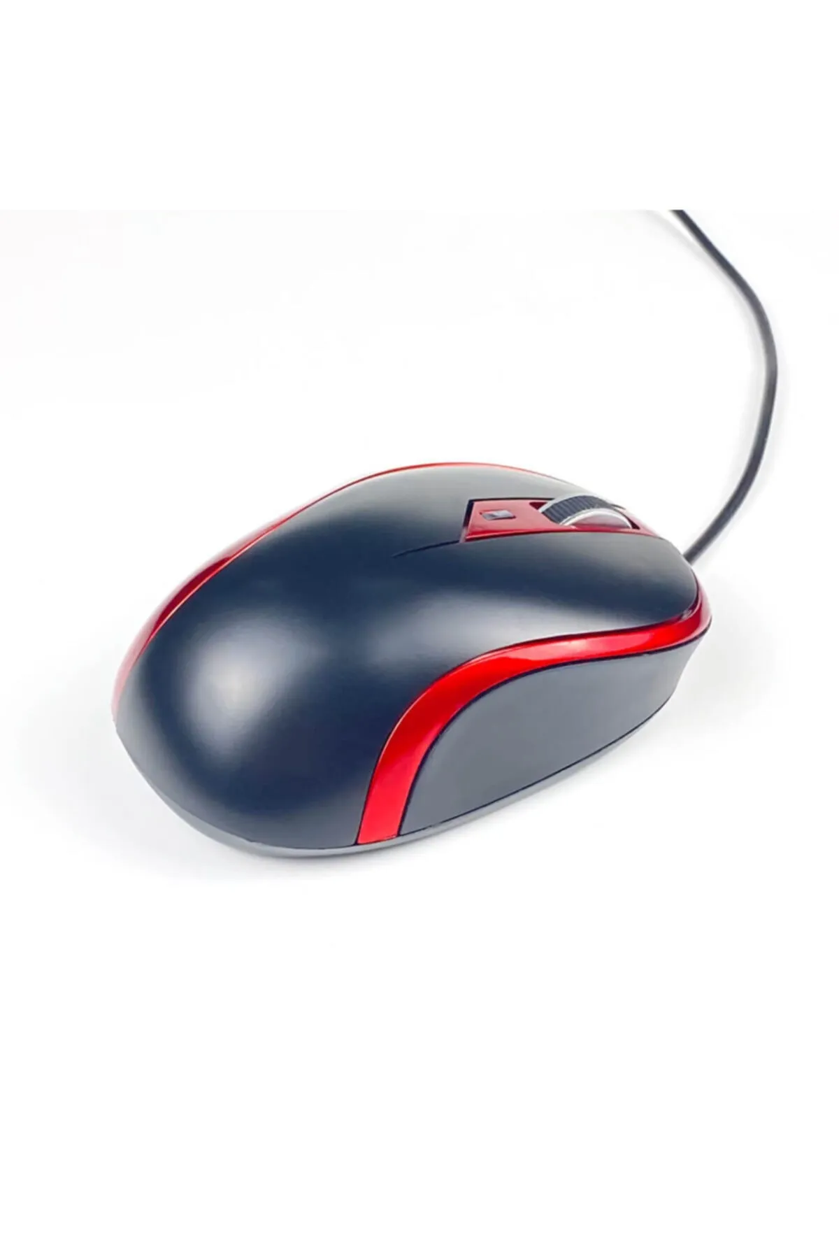 WOZLO Koodmax Ergonomik Usb Optik Kablolu Mouse 1000 Dpı - Kırmızı