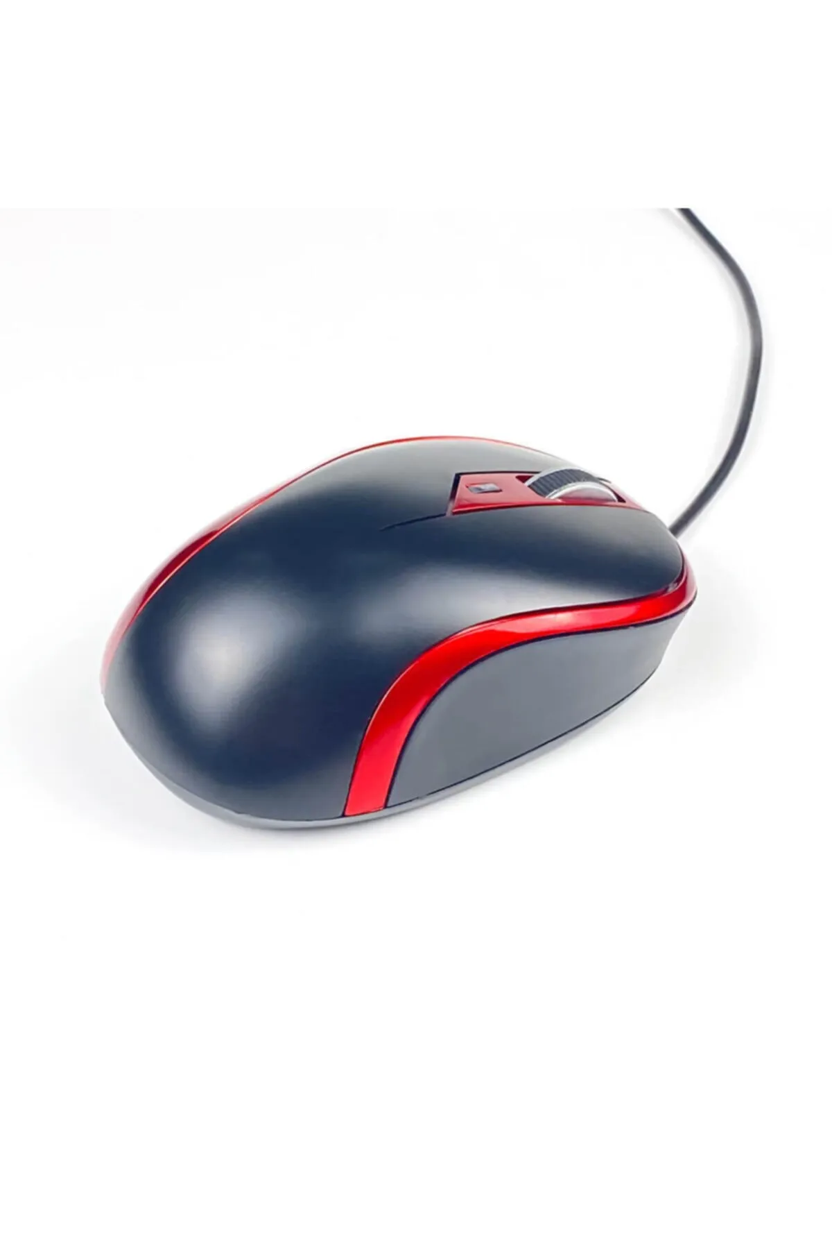 WOZLO Koodmax Ergonomik Usb Optik Kablolu Mouse 1000 Dpı - Kırmızı