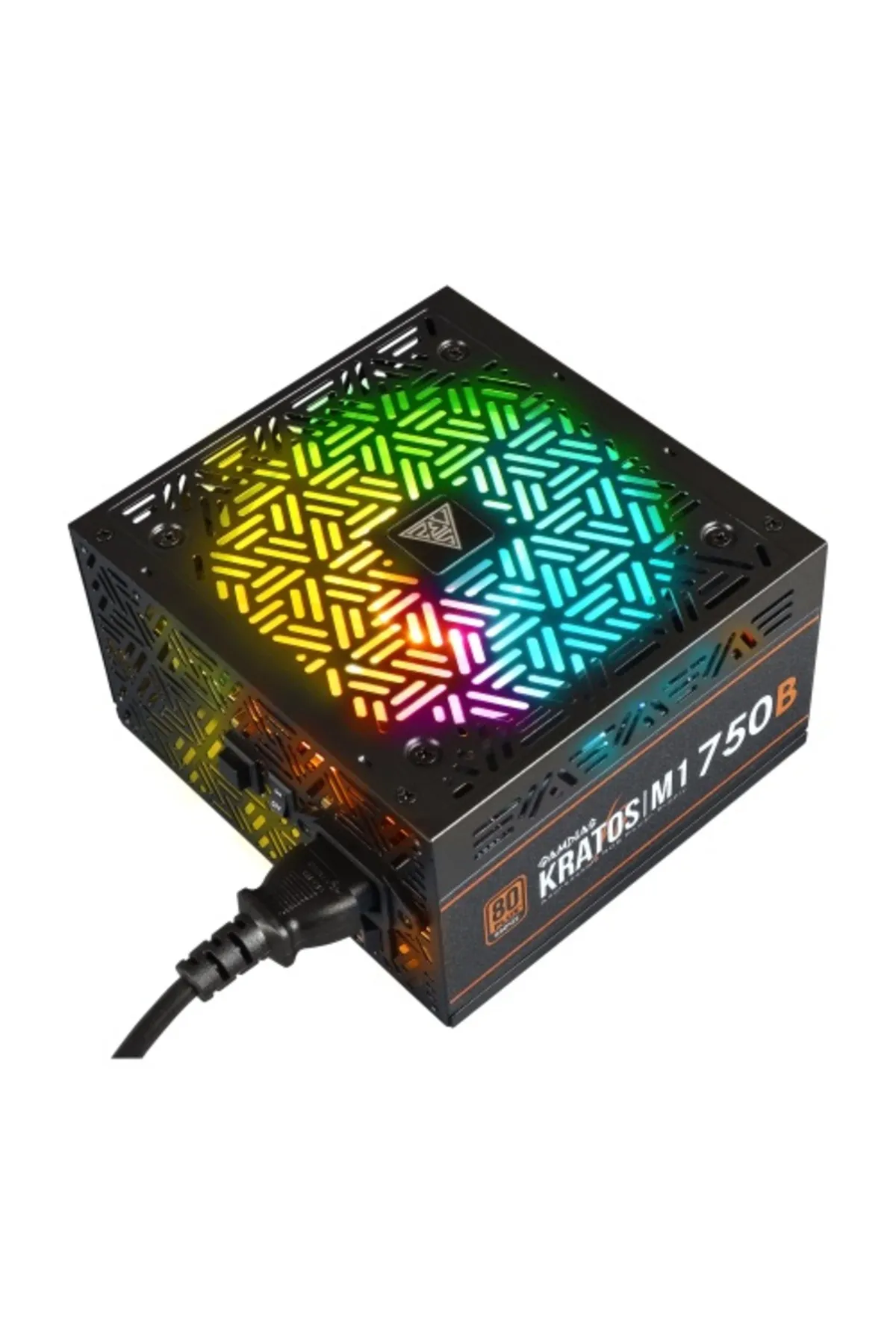 Gamdias Kratos M1-750b 750w 80 Br Rgb Power Supply Aktıf Pfc