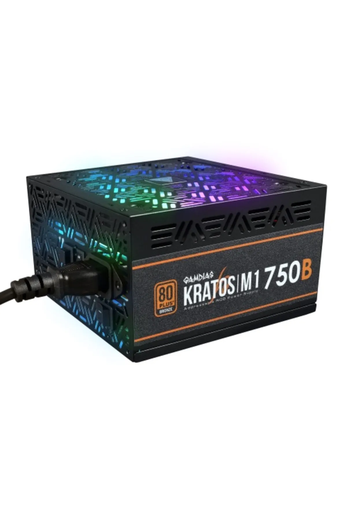 Gamdias Kratos M1-750b 750w 80 Br Rgb Power Supply Aktıf Pfc