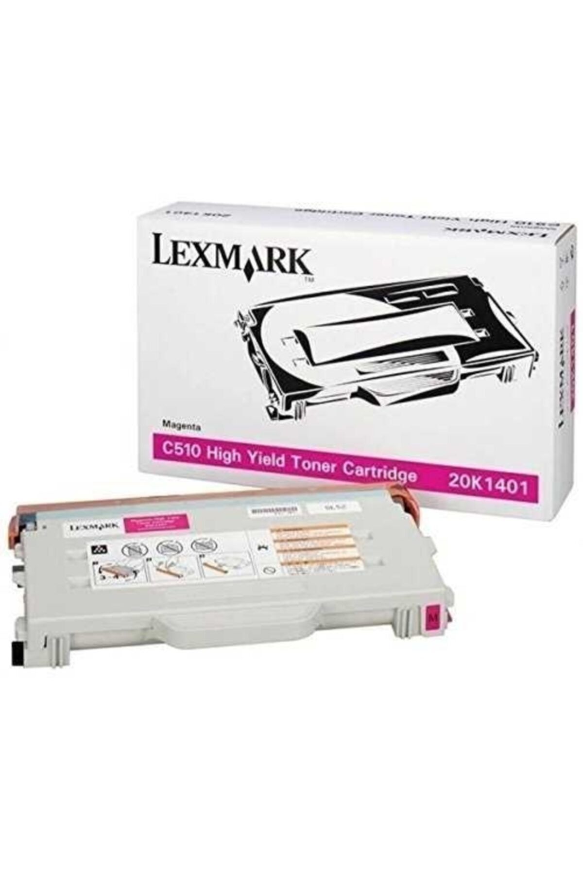 Lexmark Kırmızı C510-20k1401 Orjinal Toner