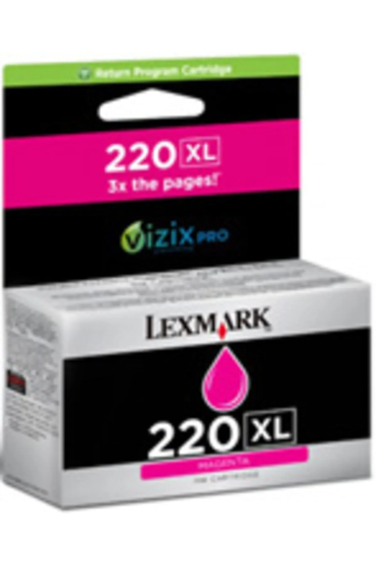 Lexmark Kırmızı Orjinal Kartuş 220xl-14l0176a