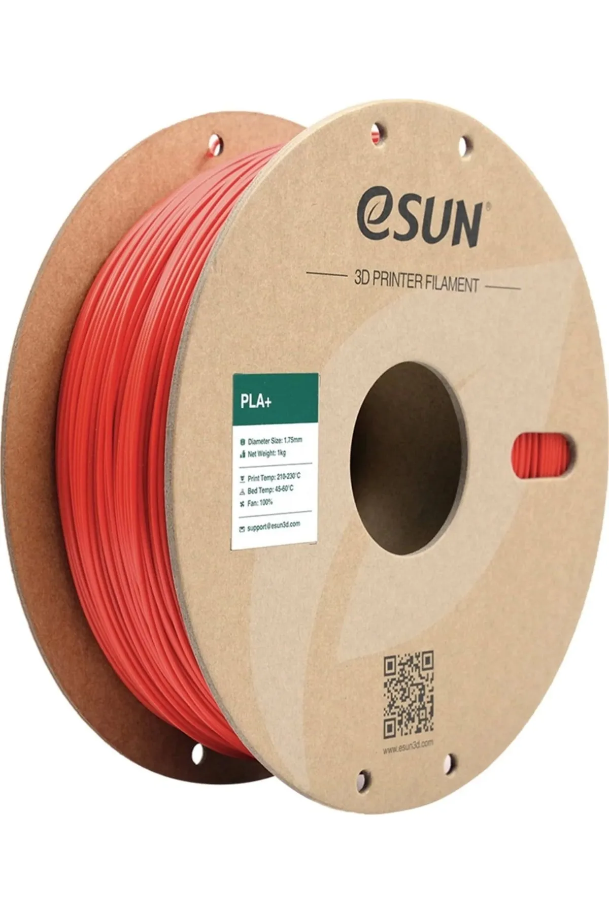 eSun Kırmızı Pla Plus Filament - 1 Kg