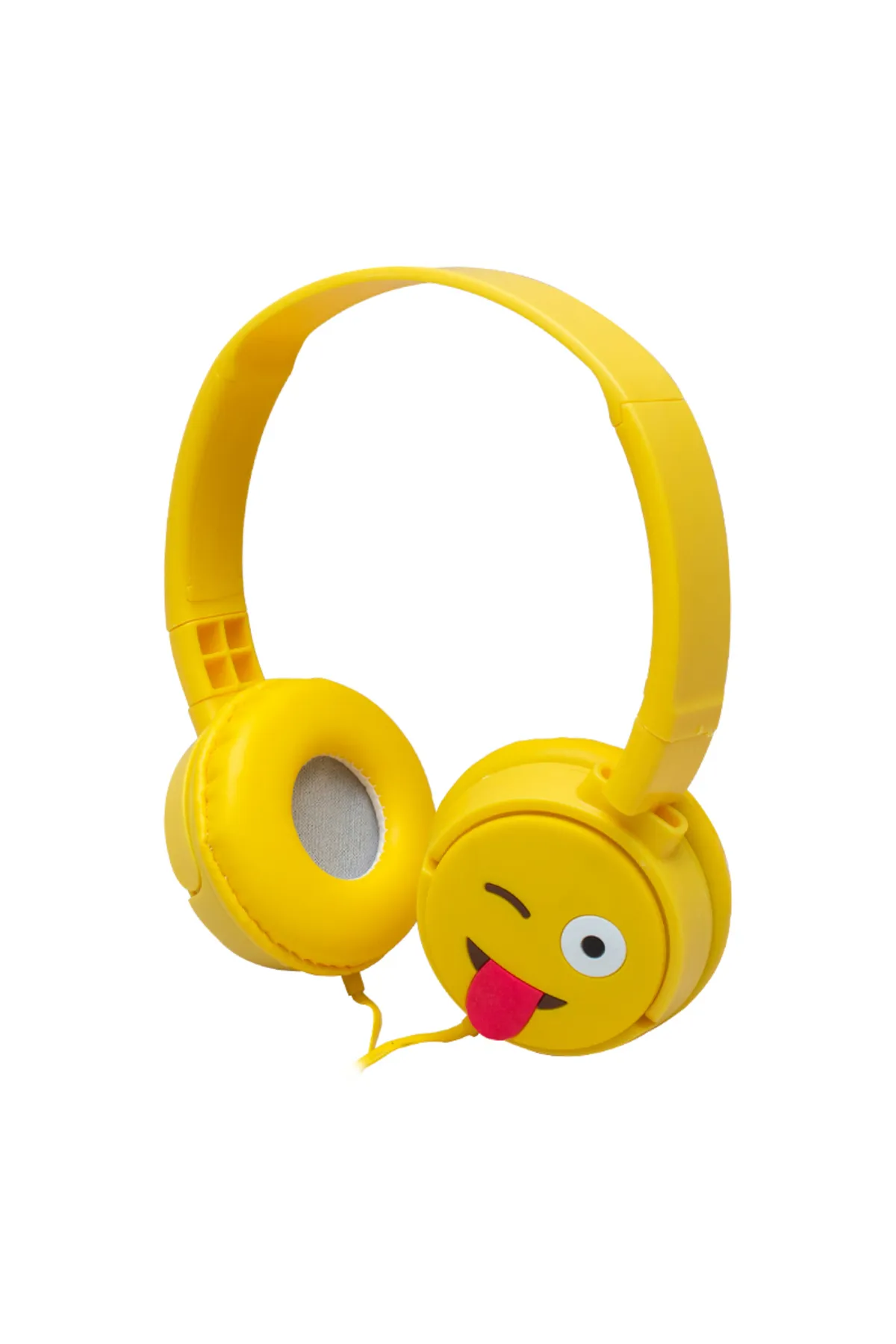 DENİZ KT-3156 3.5MM JACKLI KABLOLU KULAK ÜSTÜ EMOJİ KULAKLIK