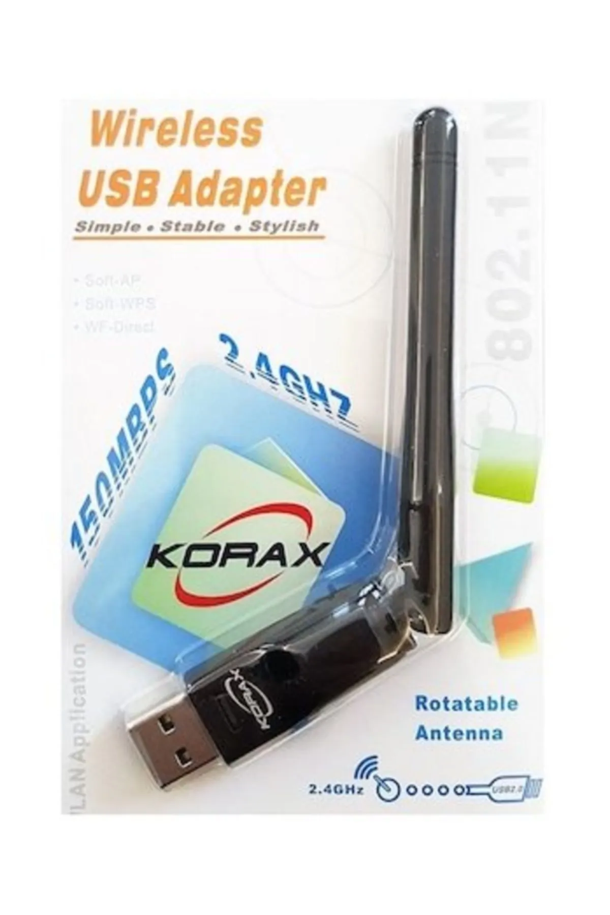 Korax Kx-1001 150mbps 2.4ghz Wireless Anten