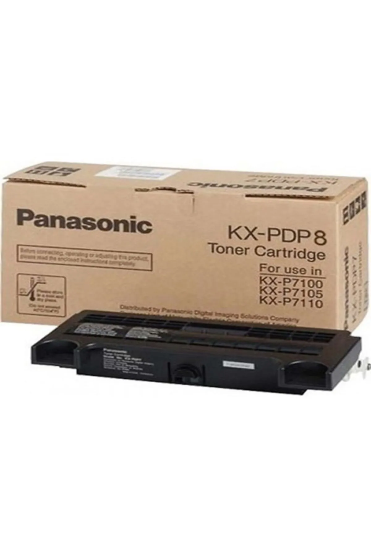 Panasonic Kx-pdp8 Siyah Orjinal Toner Panasonic Kx-p7100/7105/711