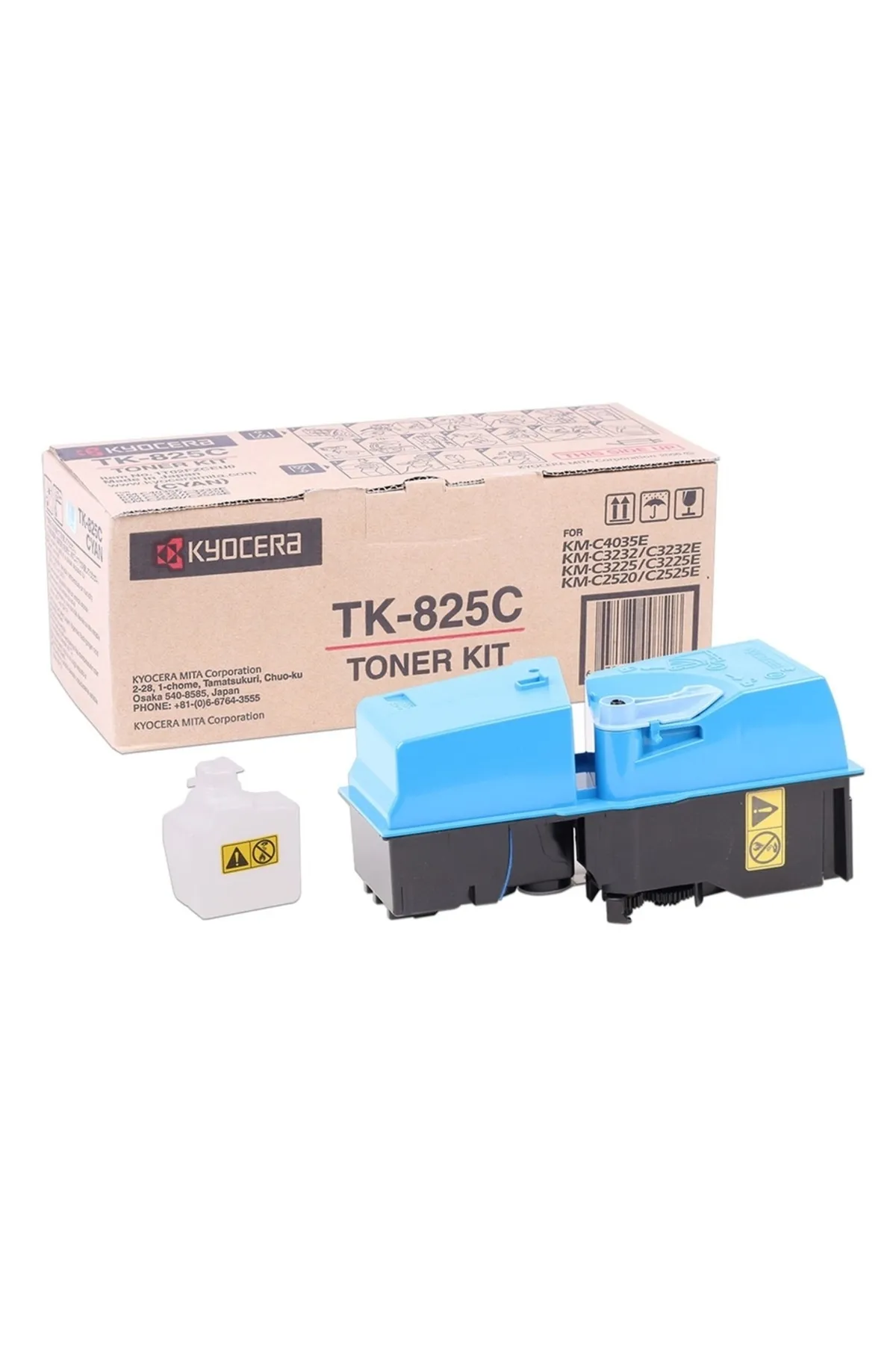 Brother Kyocera Mita TK-825 Mavi  Toner