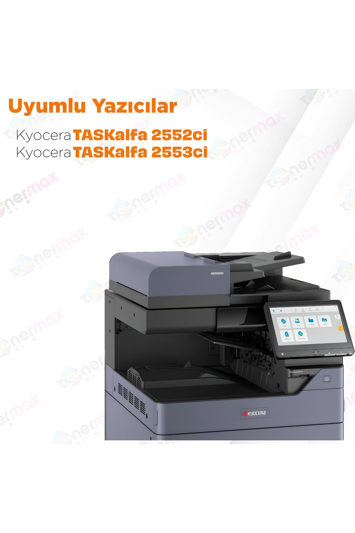 Genel Markalar Kyocera Mita Tk-8345 Kırmızı Muadil Toner / Taskalfa 2552ci / 2553ci