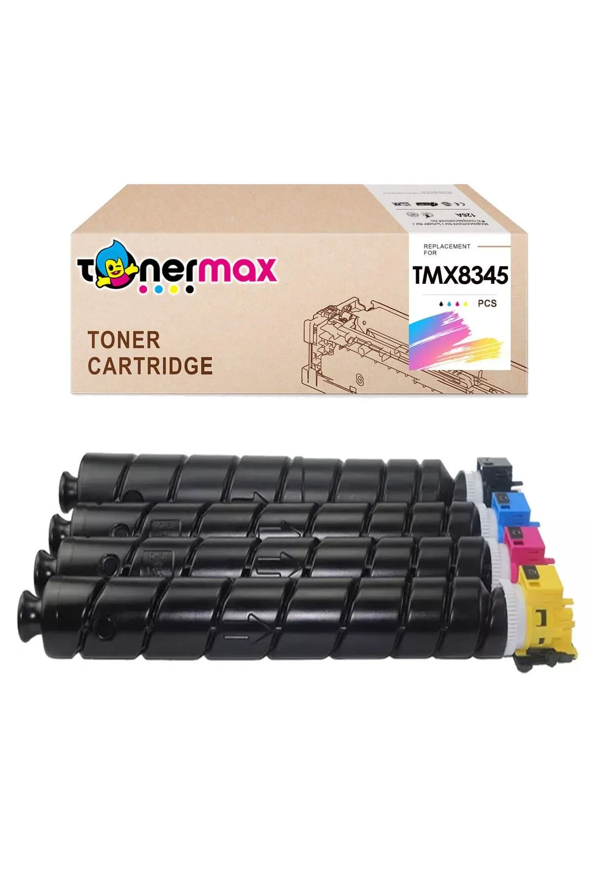 tonermax Kyocera Mita Tk-8345 Set Cmyk Muadil Toner / Taskalfa 2552ci / 2553ci