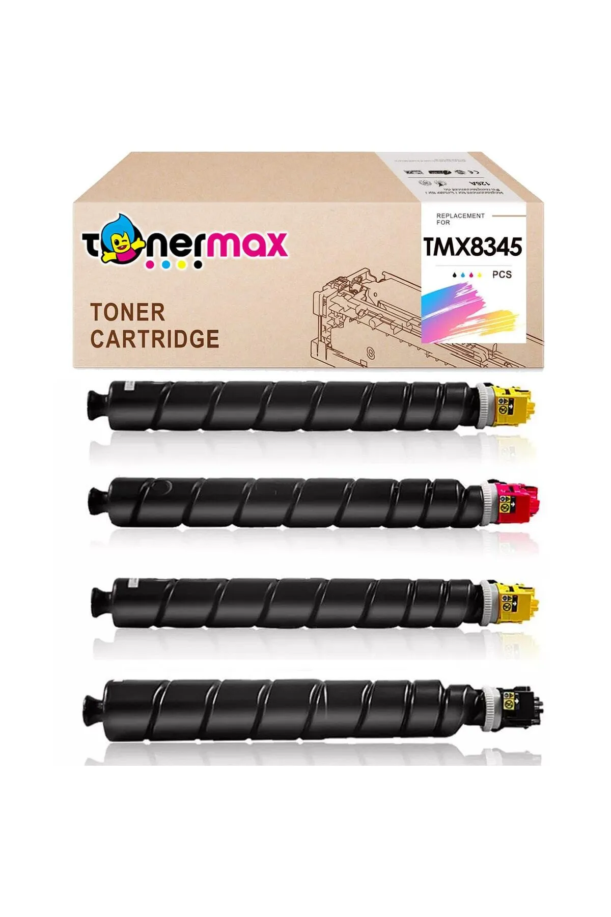 tonermax Kyocera Mita Tk-8345 Set Cmyk Muadil Toner / Taskalfa 2552ci / 2553ci