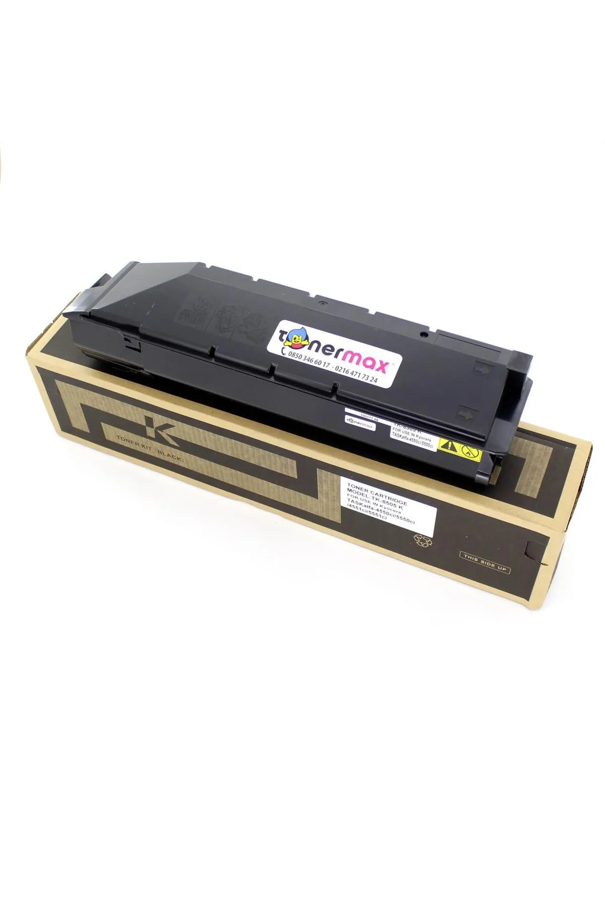 tonermax Kyocera Mita Tk-8505 Bk / Taskalfa 4550 / 4551 / 5550 / 5551 Siyah Muadil Toner