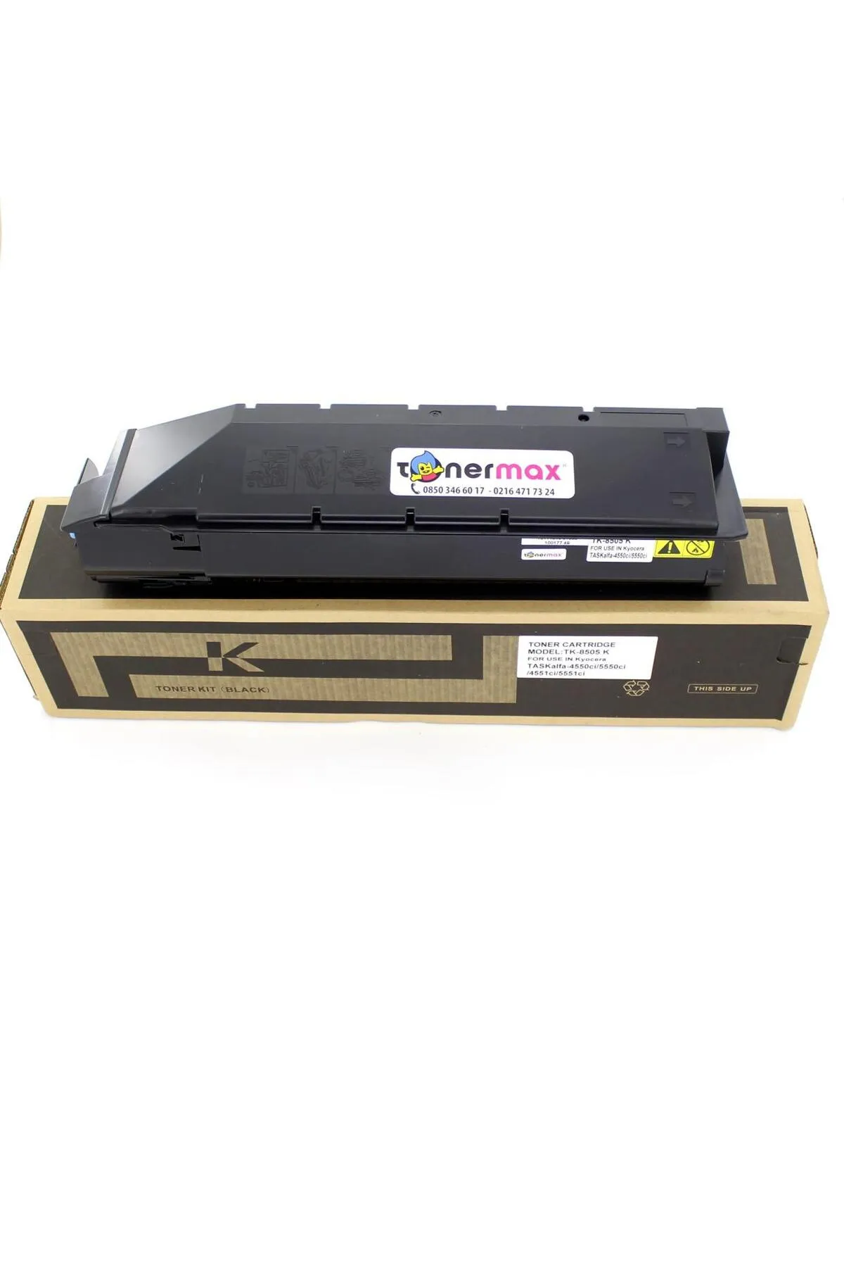 tonermax Kyocera Mita Tk-8505 Bk / Taskalfa 4550 / 4551 / 5550 / 5551 Siyah Muadil Toner