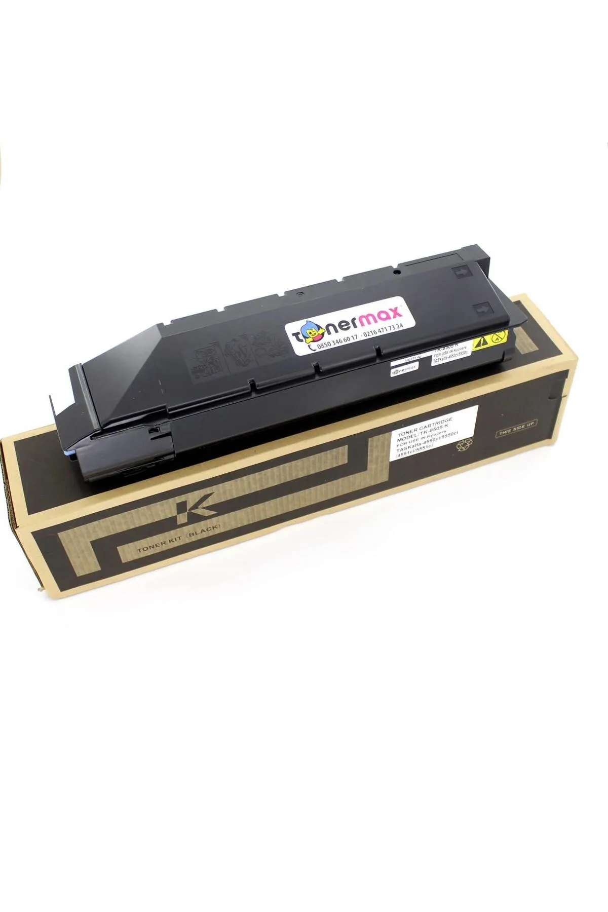 tonermax Kyocera Mita Tk-8505 Bk / Taskalfa 4550 / 4551 / 5550 / 5551 Siyah Muadil Toner