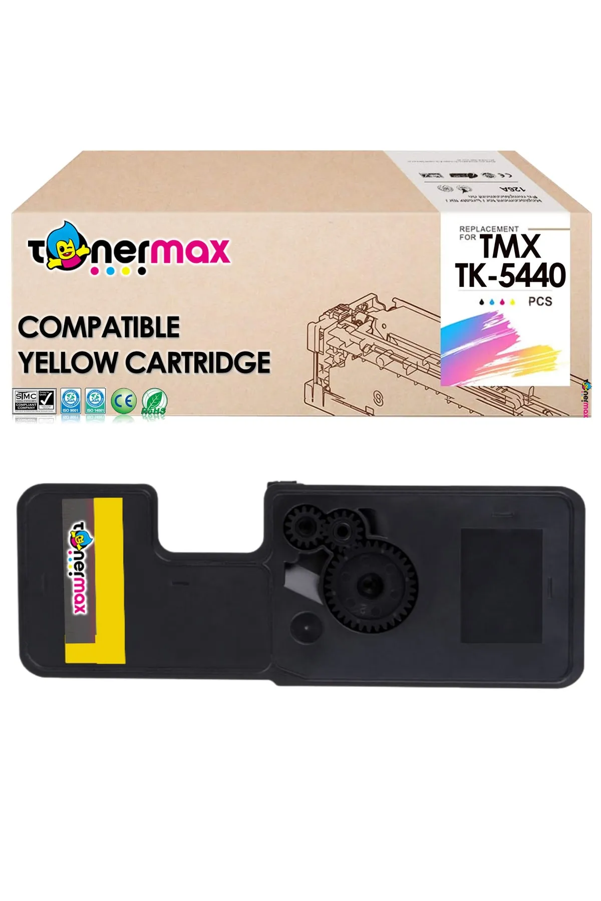 tonermax ® Kyocera Tk-5440 Muadil Toner Sarı / Kyocera Ecosys Pa2100 / Ma2100