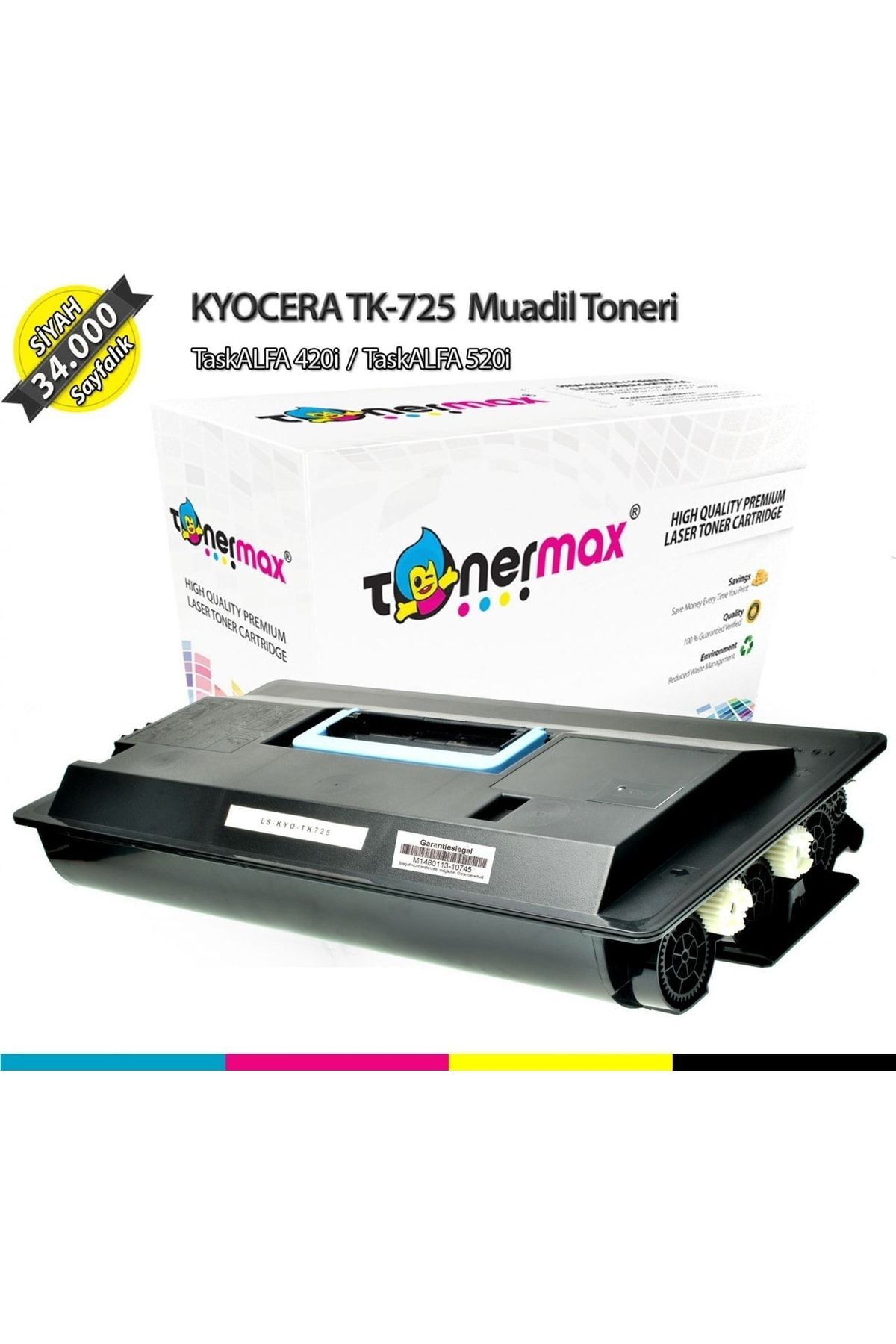 Genel Markalar Kyocera Tk-725 / Taskalfa 420i / 520i Muadil Toner