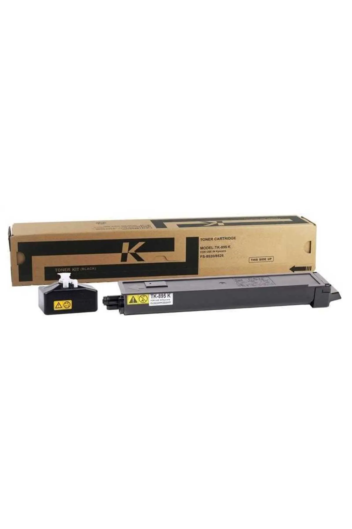 Genel Markalar Kyocera Tk-895 Siyah Uyumlu Toner / Fsc8020 / Fsc8025 / Fsc8520 / Fsc8525