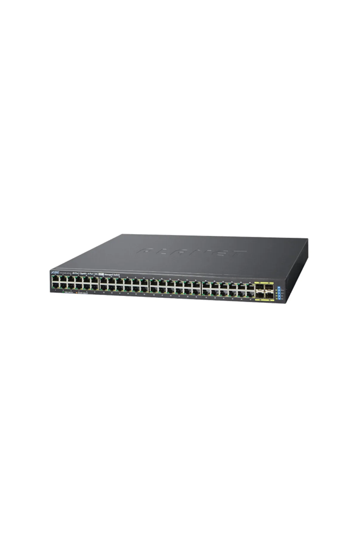 Planet L2+ 48-Port 10/100/1000Mbps with 4 Shared SFP + 4-Port 10G SFP+ Managed Switch