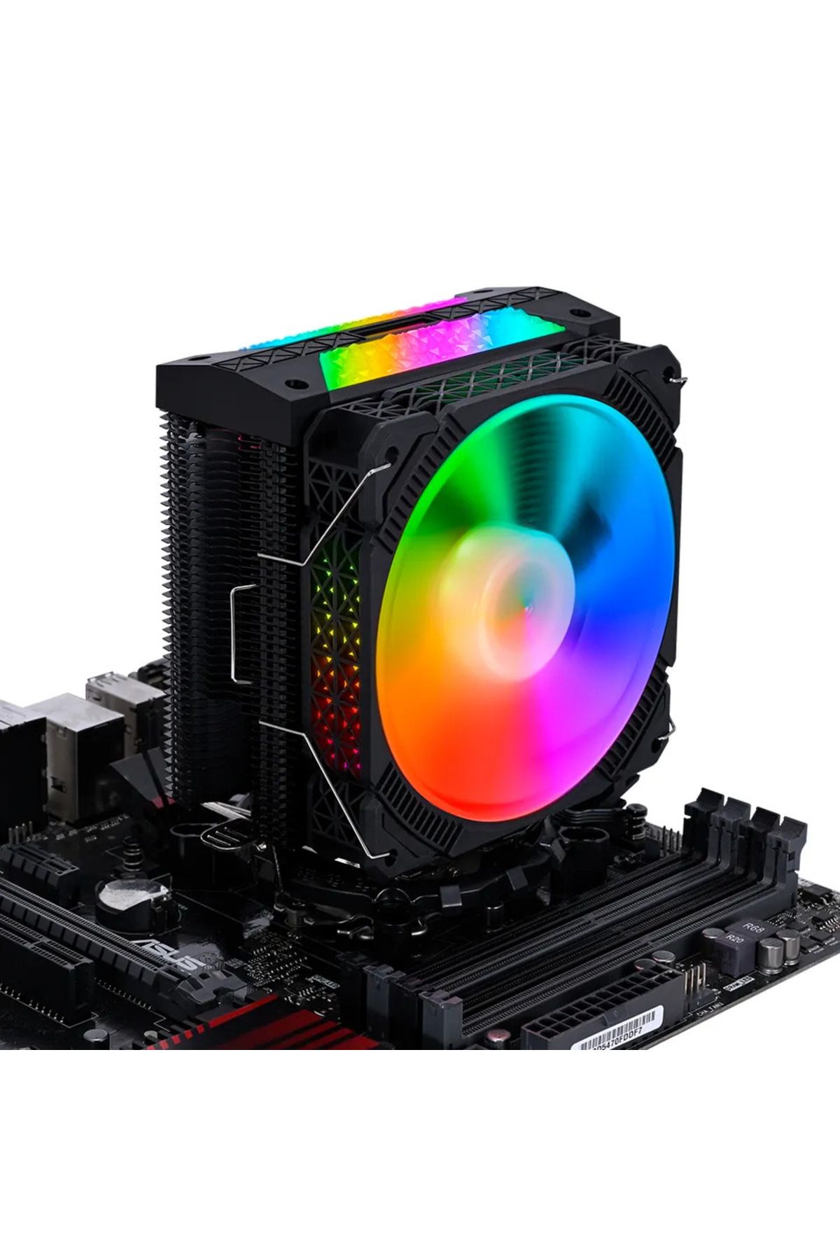 ColdPower L4X1 Işlemci Soğutucu 4 Bakır Boru Rgb Fan 160 Tdp Am4 Uyumlu