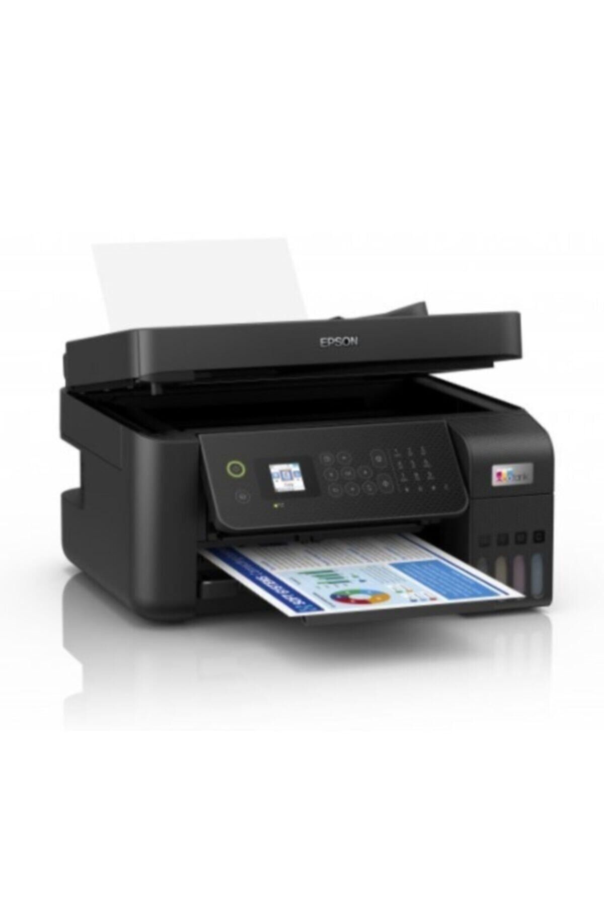 Epson L5290 Ecotank Lcd Wi-fi Direct Airprint Lan Faks Tarayıcı Fotokopi Inkjet Tanklı Yazıcı