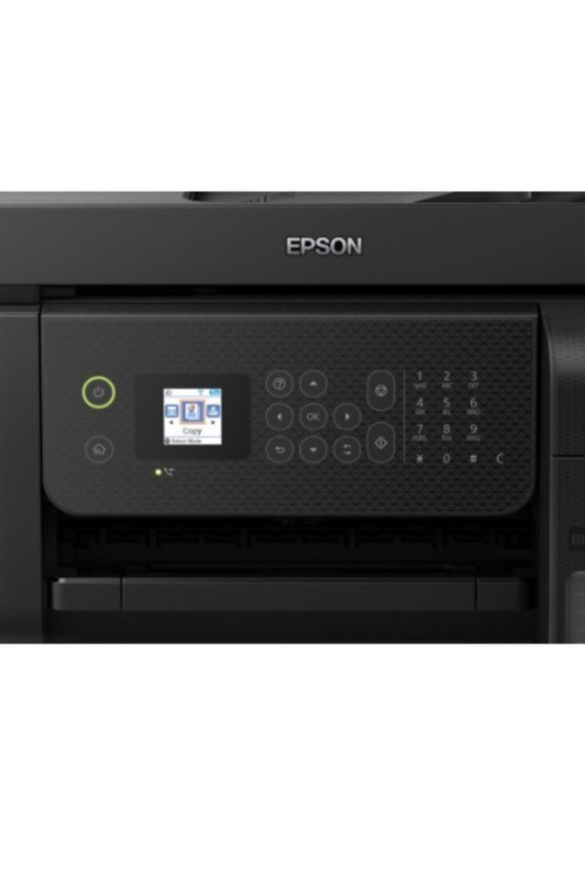 Epson L5290 Ecotank Lcd Wi-fi Direct Airprint Lan Faks Tarayıcı Fotokopi Inkjet Tanklı Yazıcı