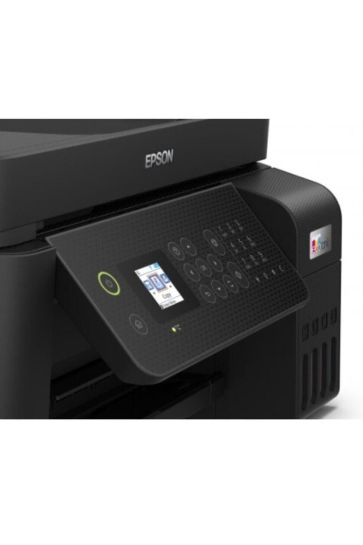 Epson L5290 Ecotank Lcd Wi-fi Direct Airprint Lan Faks Tarayıcı Fotokopi Inkjet Tanklı Yazıcı