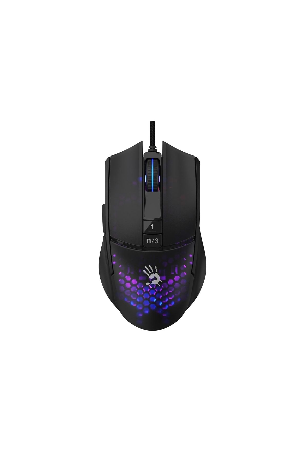 Bloody L65 Max RGB 12.000 CPI Sensör Ultra Core 3&4 Aktif Özel Yapım H.Comb Optik Gamer Oyuncu Mouse