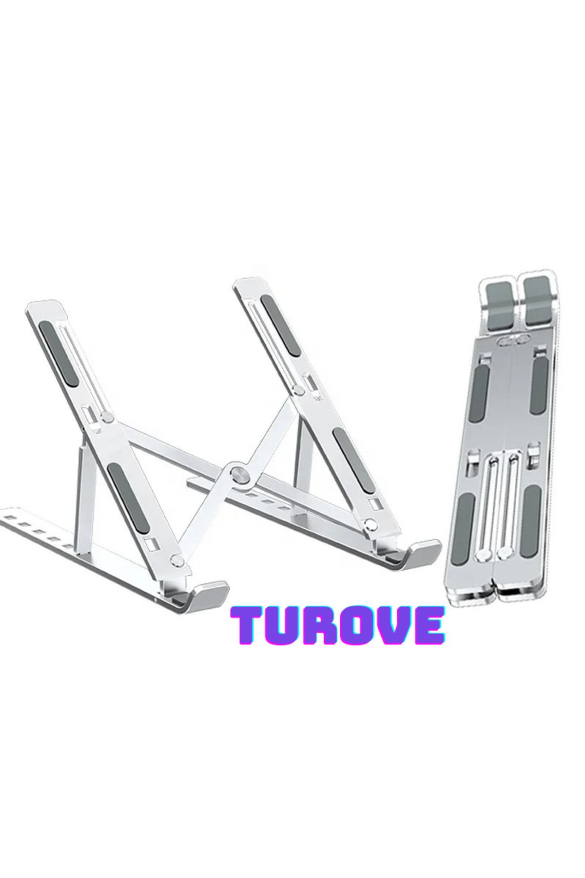 TUROVE Laptop Macbook Uyumlu Notebook Yükseltici Aliminyum Laptop Stand