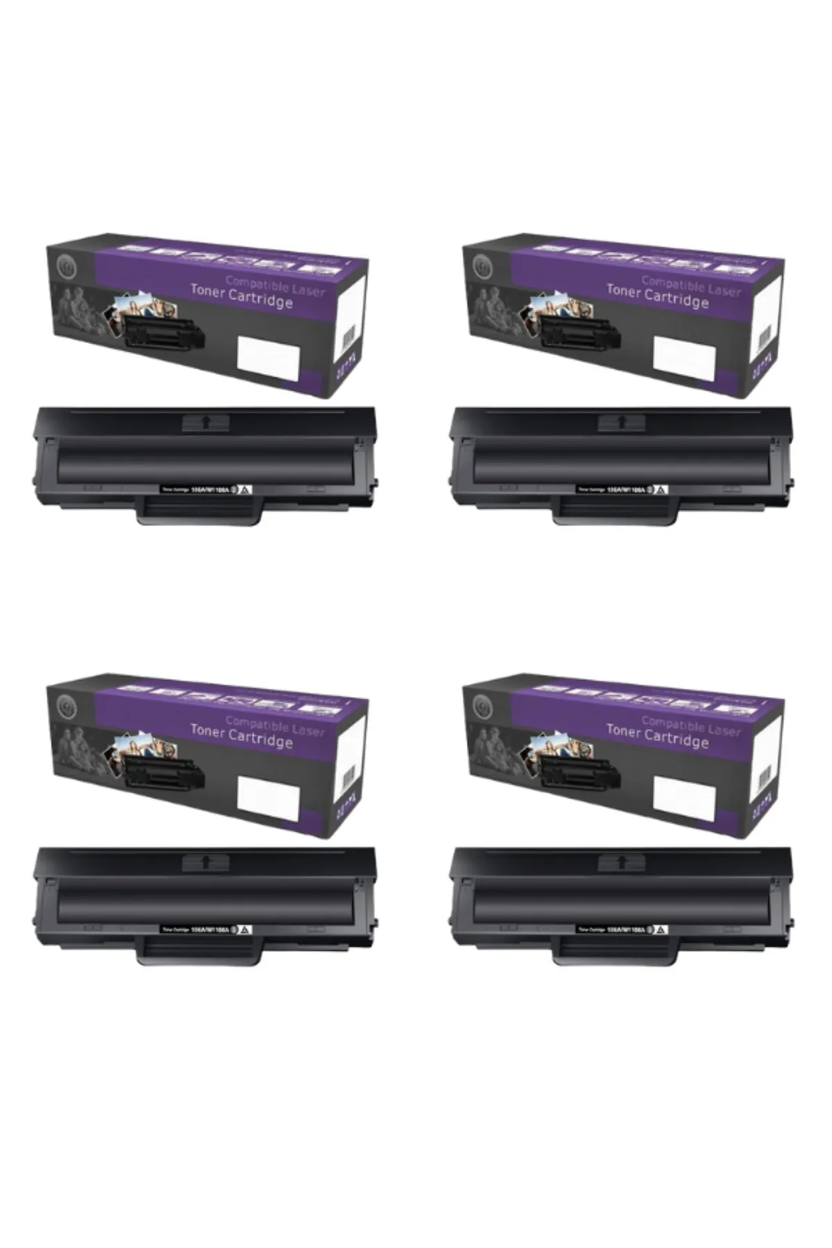 HP Laserjet Pro M154a 204A/CF510a Çipli  Muadil Toner 4 Renk Set