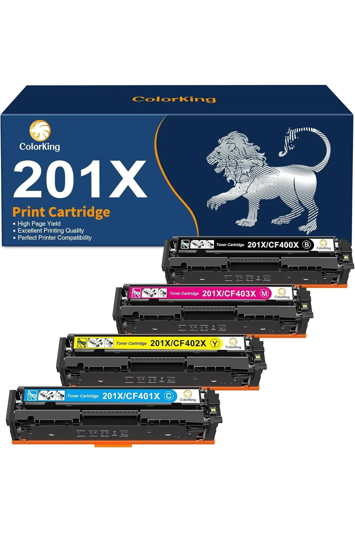 HP LaserJet Pro M252dw Toner MFP M277n Toner M277dw M274n MFP M252n M277 (Black Cyan Yellow Magenta)