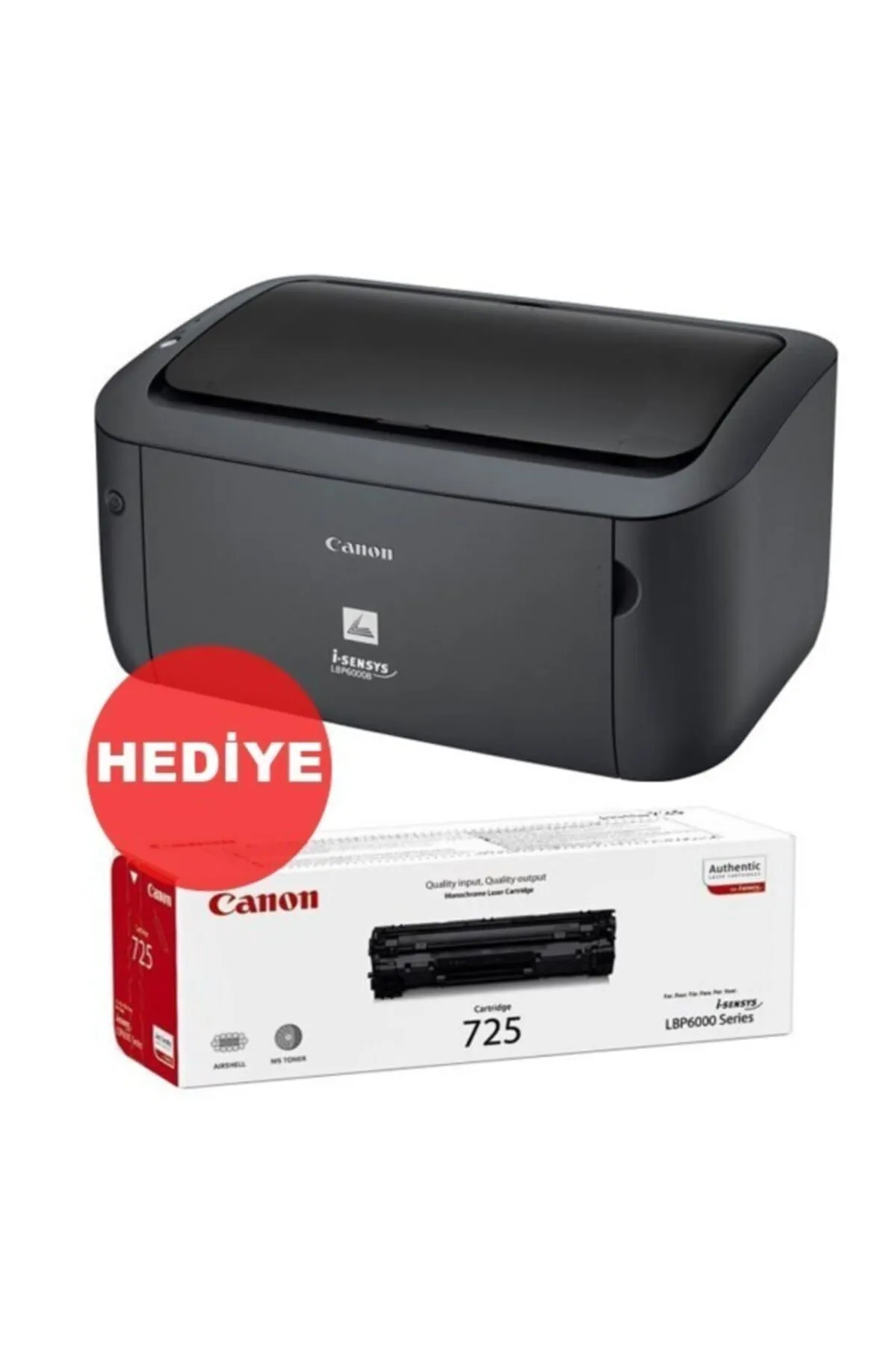 Canon Lbp6030bk Toner Hediyeli Mono Lazer Yazıcı