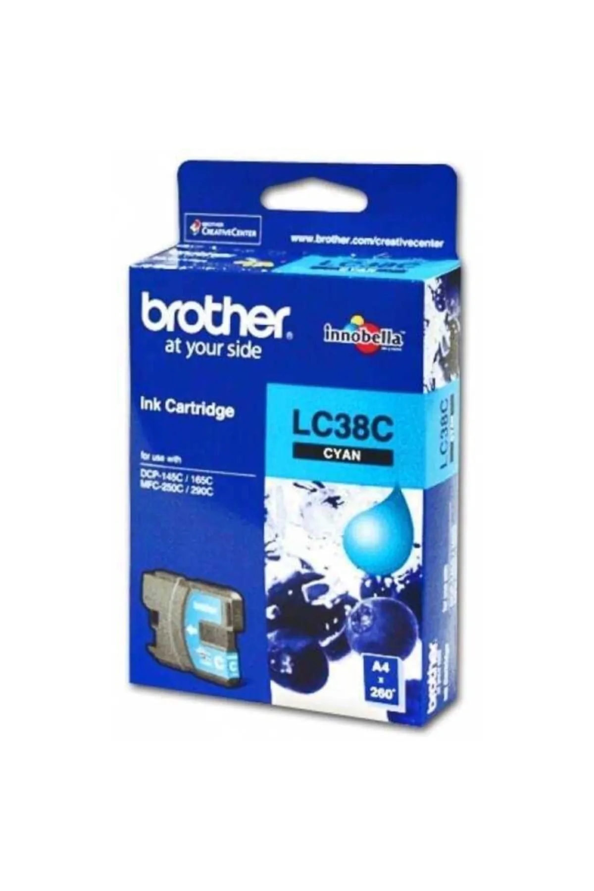 Brother Lc-38c Orjinal Mavi Kartuş