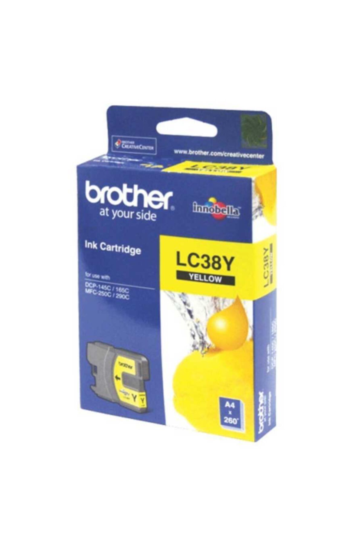 Brother Lc-38y Orjinal Sarı Kartuş