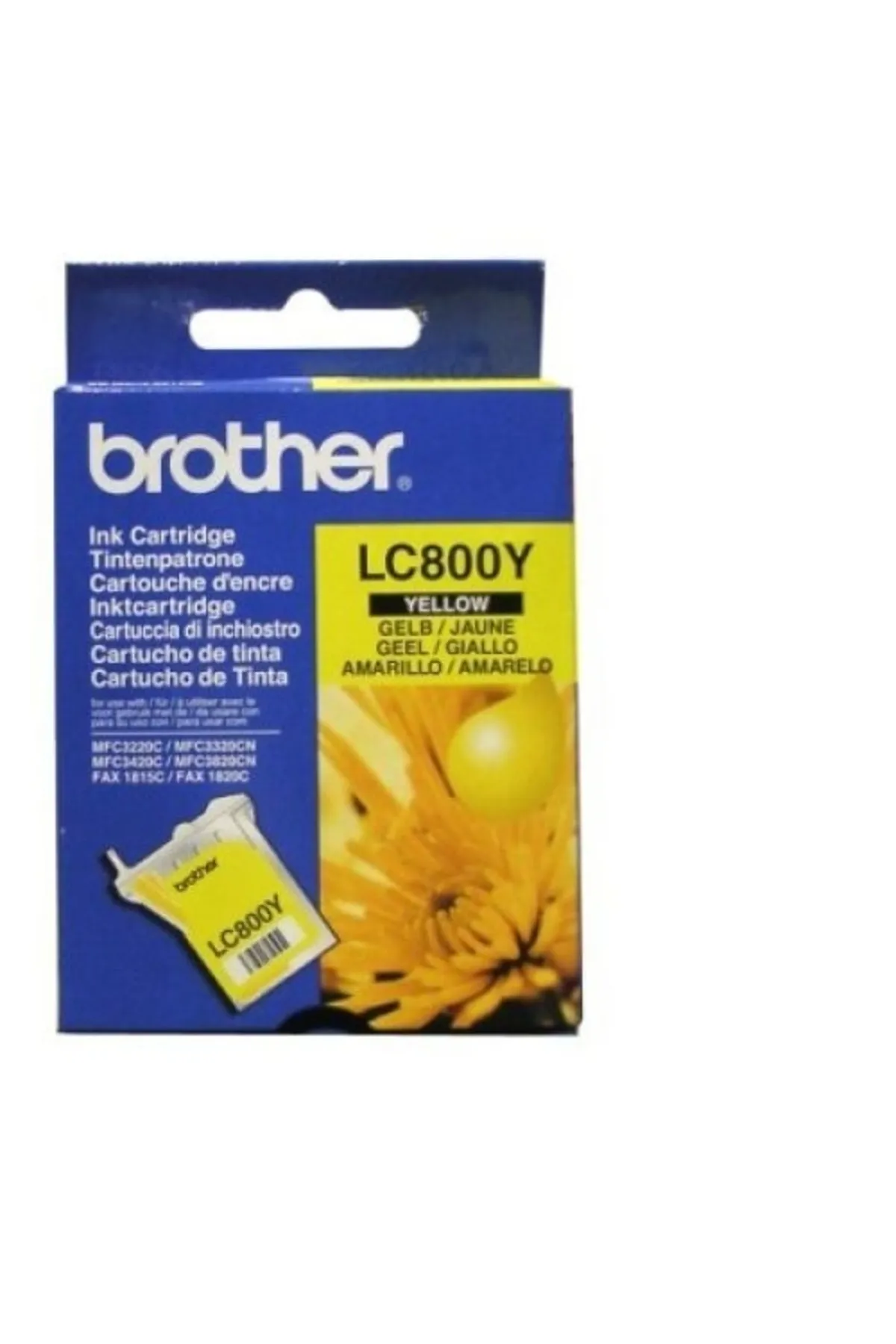 Brother Lc-800y Sarı Orjinal Kartuş