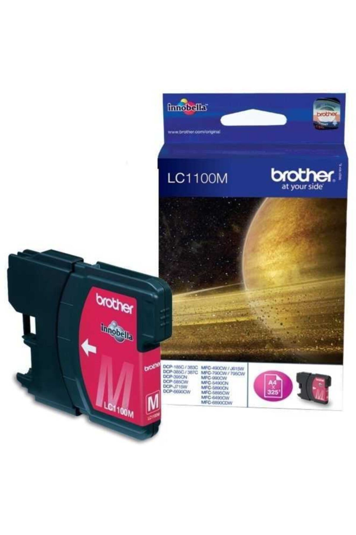 Brother Lc1100m Kırmızı Orjinal Kartuş - Dcp-385c/dcp-395cn/dcp-585cw/dcp-6690cw