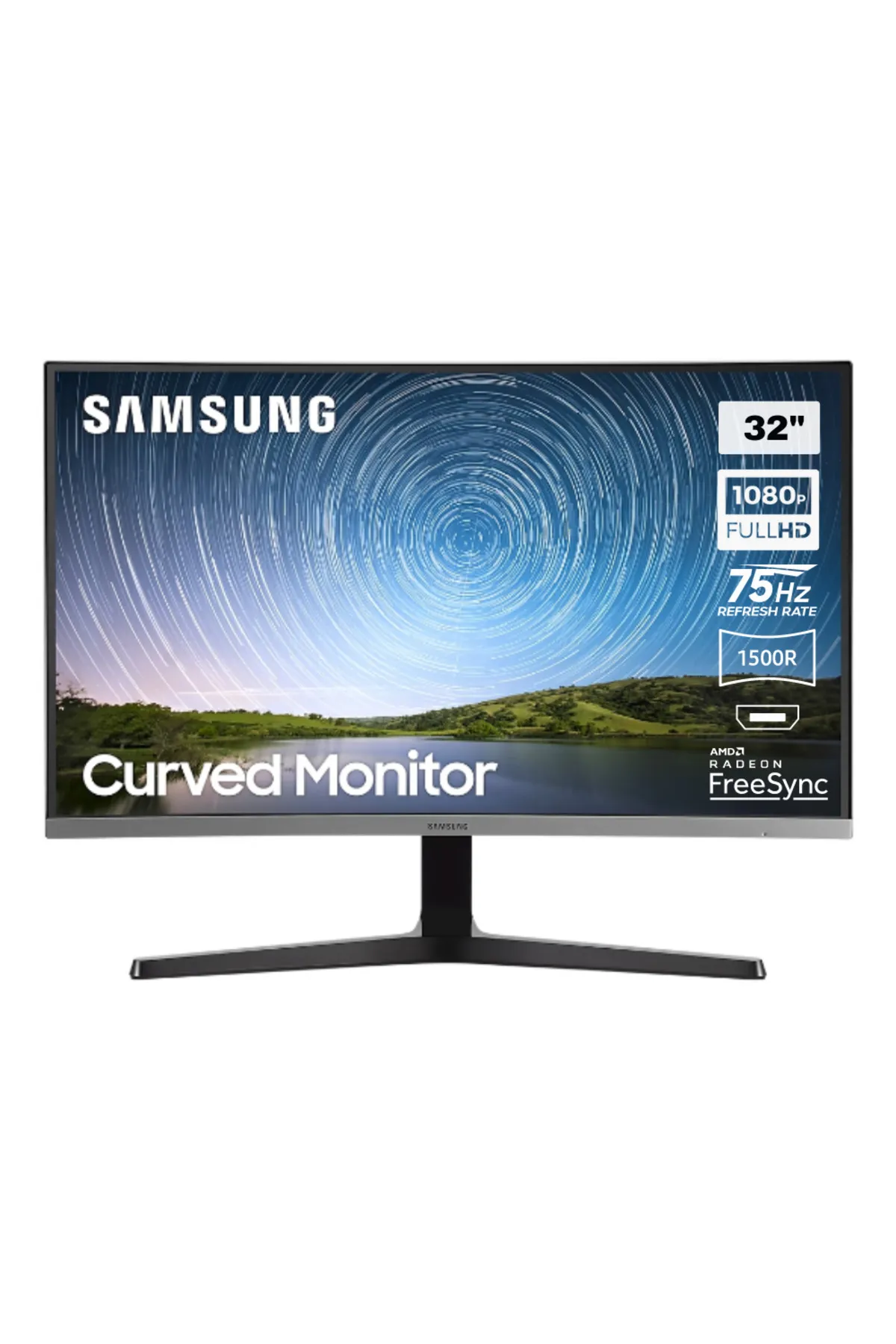 Samsung Lc32r500fhpxuf 32" 4 Ms 75 Hz Full Hd Curved Va Led Monitör