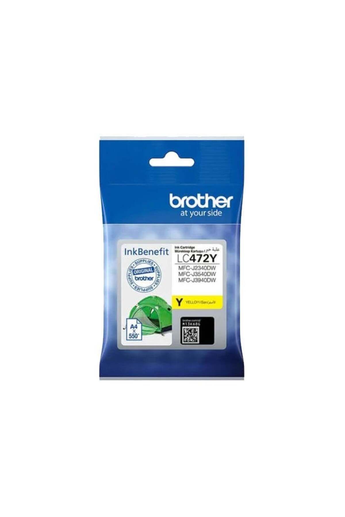 Brother LC472 Kartuş MFC-J2340/J3540/J3940 SERİSİ 4 LÜ STANDART KAPASİTE Uyumlu