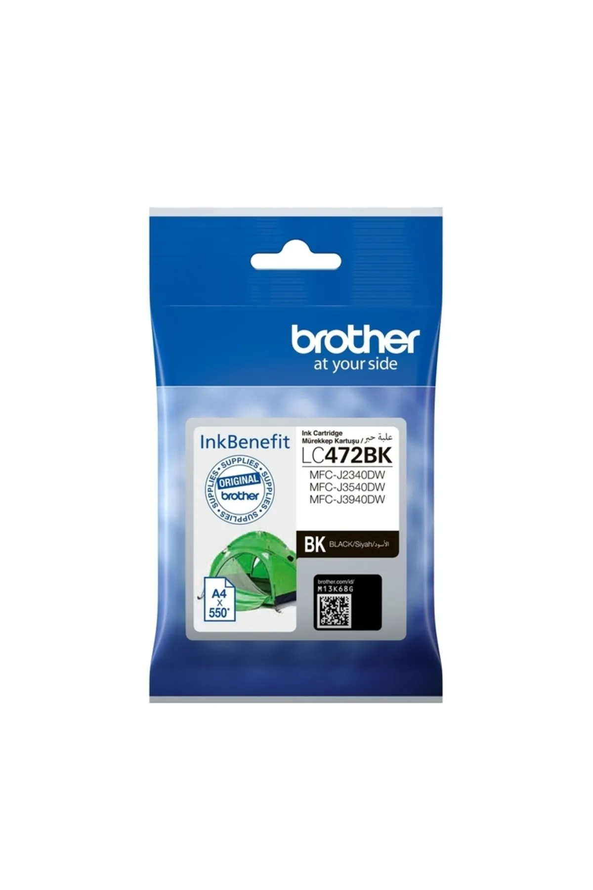 Brother Lc472bk Orijinal Siyah Kartuş