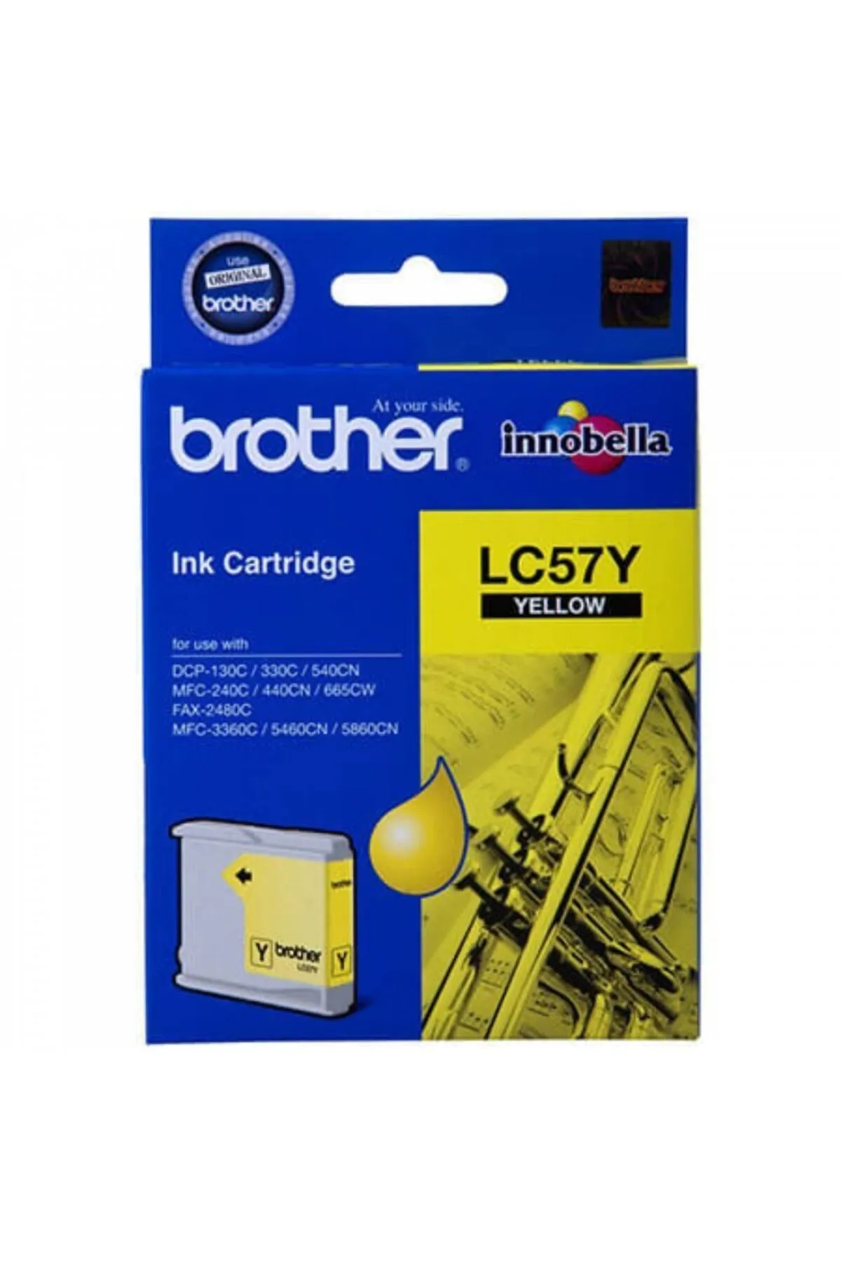 Brother Lc57-lc1000 Sarı Orjinal Kartuş