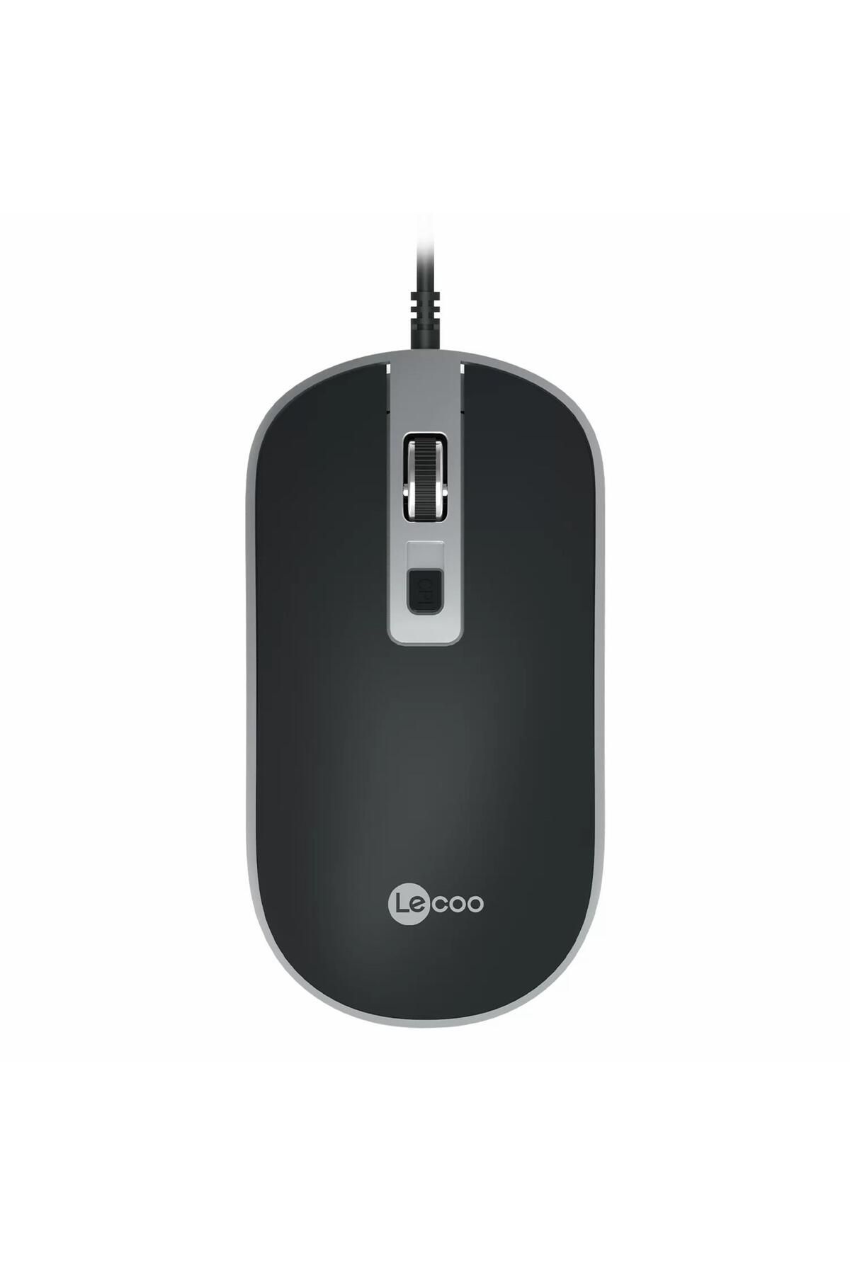 Lenovo Lecoo Ms104 1600 Dpı 4 Tuşlu Usb Kablolu Optik Mouse