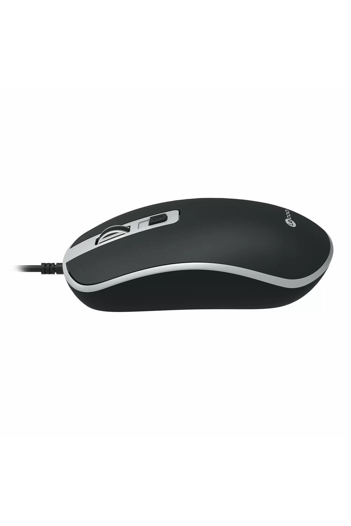 Lenovo Lecoo Ms104 1600 Dpı 4 Tuşlu Usb Kablolu Optik Mouse