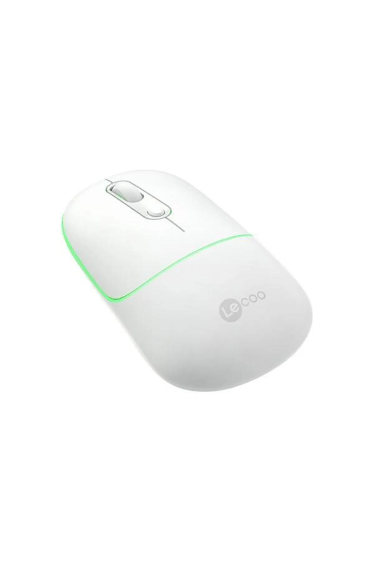 Lenovo Lecoo Ws210 Kablosuz Bluetooth Sessiz Şarjlı 1600dpi Optic Beyaz Mouse