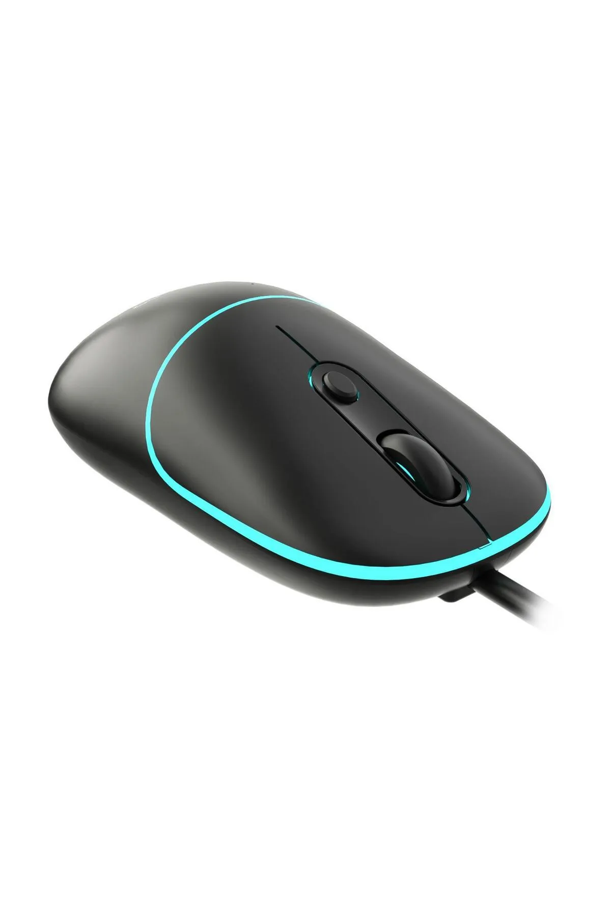 Lecoo Lenovo Ms110 Rgb Sessiz Tuşlu Kablolu Optik Mouse Siyah