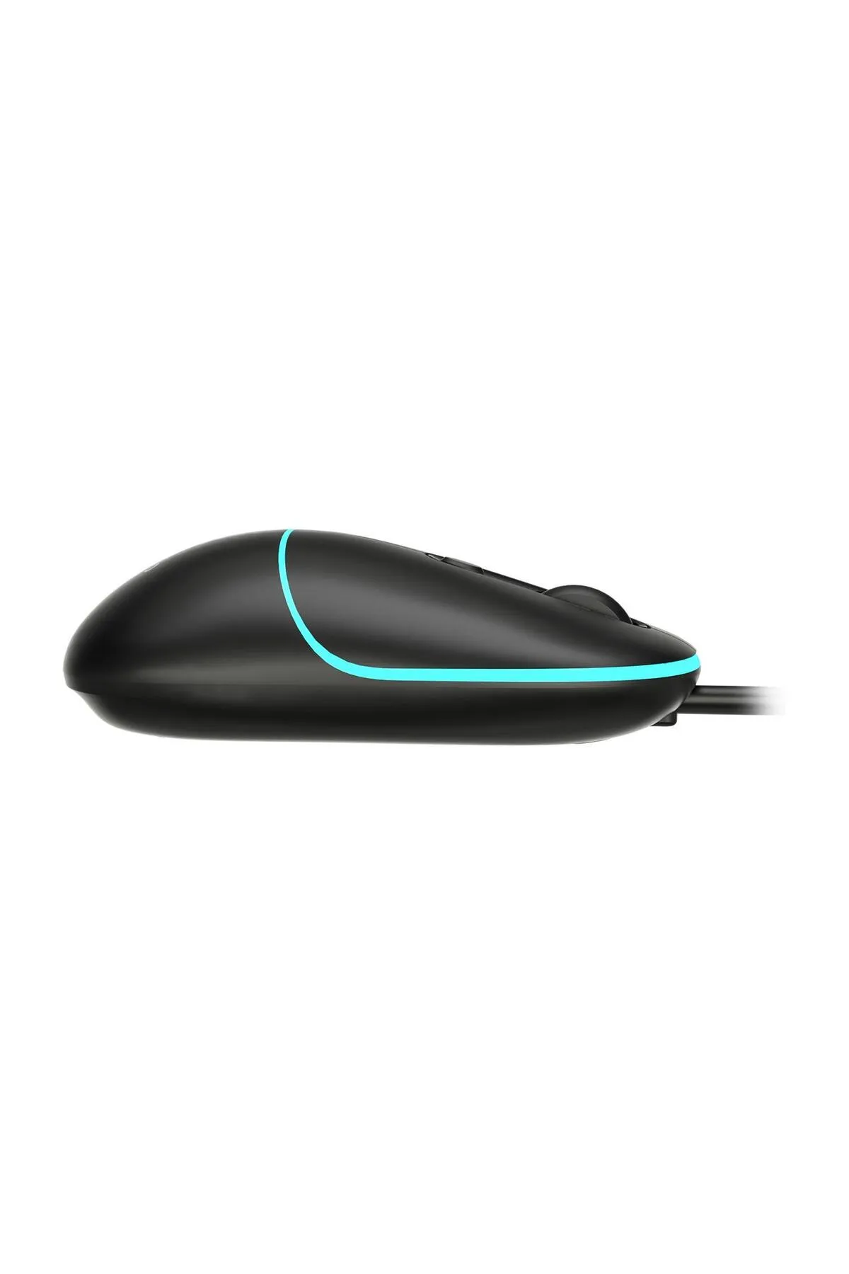 Lecoo Lenovo Ms110 Rgb Sessiz Tuşlu Kablolu Optik Mouse Siyah